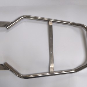 Protective frame, stainless steel/polished, VELOREX 562