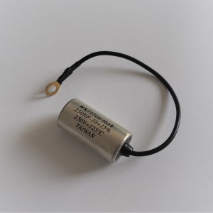 Capacitor with eye 4 mm, Jawa, CZ