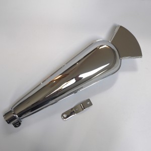 Exhaust silencer, chrome, Jawa 350 SV