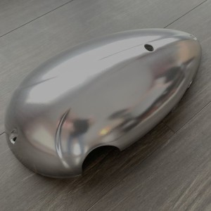 Ignition engine cover (right), aluminum, chemically polished, Jawa 500 OHC 00