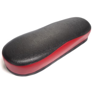 Seat, leatherette, black and red, Jawa 50 typ 05/20/21