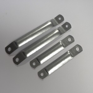Holders of front headlamp, set, 4 ps, Jawa Villiers