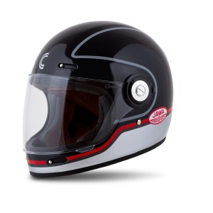 Helmet CASSIDA FIBRE Jawa Sport SILVER - L / 59 - 60  /