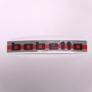 Sticker BABETTA, 103x15mm, Jawa Babetta