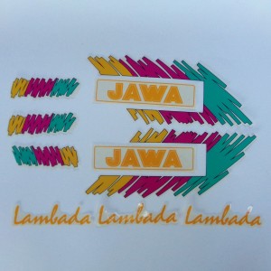 Sticker, Jawa Babetta 210