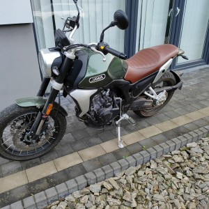 JAWA 500 RVM SCRAMBLER - DEMO 2021 360 km GRÜN