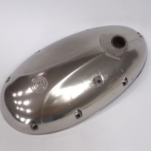 Ignition engine cover (left), chemically polished, original, CZ 125-175