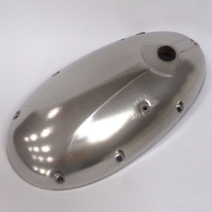 Ignition engine cover (left), chemically polished, original, CZ 125-175