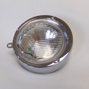 Headlight, complete, with a light bulb, Jawa 50, Libenak