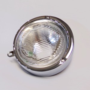 Headlight, complete, with a light bulb, Jawa 50, Libenak