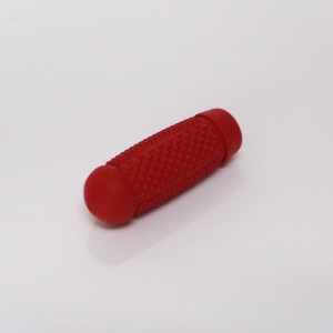 Rubber for speed lever, red, notched, Jawa 90, CZ 125/150 B, T, C
