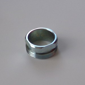 Nut for exhaust pipe, zinc, Jawa 90