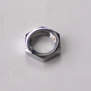 Nut for sprocket pin, M20 for 27 key, chrome, Jawa 50 type 05/20/21/23