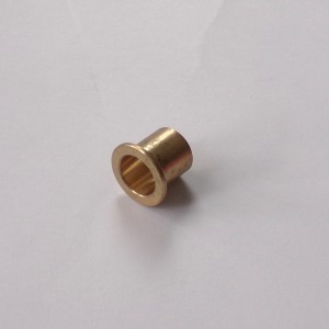 Brake pedal pin bush, 16.5x15x13 mm, brass, Jawa 550/555