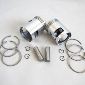 Pistons set 58,00 mm x 15 mm, Jawa 350 (II)