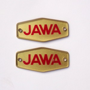 Logo JAWA zbiornika, plastik, Jawa 90