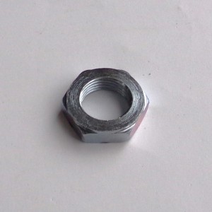 Nut for sprocket pin, M18x1,5mm, zinc, Jawa 90