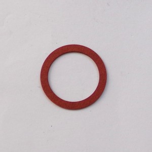 Oil screen screw sealing washer, 26x34x0,8 mm, fiber, Jawa 500 OHC