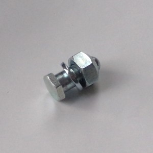 Rim and wheel center screw with nut, CZ 501-505