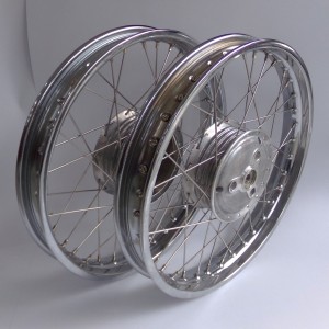 Wheels, 2 pc, Jawa 50