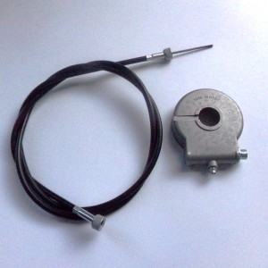 Gear drive of tachometer with cable, Jawa 50