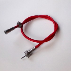 Speedometer cable 800 mm, red, Jawa, CZ 1960--