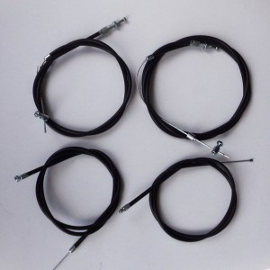 Bowden cable for 4 piece, black, Jawa Babetta 206, 207