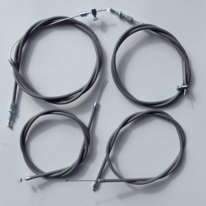 Bowden cable for 4 piece, snail, grey, Jawa Babetta 206, 207