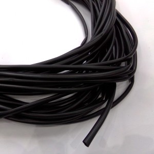 Electric cable sheath, 10 x 9 mm, black, Jawa, CZ