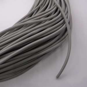 Electric cable sheath, 7 x 6 mm, gray, Jawa, CZ
