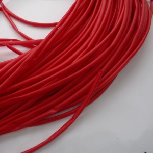Electric cable sheath, 7 x 6 mm, red, Jawa, CZ