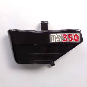 Werkzeugkasten, schwarz, mit dem Logo 350, Blech, Original, Jawa 638-639