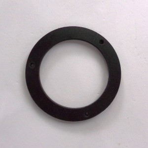 Horn cover gasket rubber, 74 x 55 x 4 mm, Jawa Jawetta