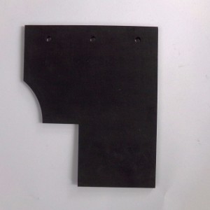 Engine protection apron, rubber, CZ 501-505