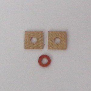 Insulating pads of Ignition breaker contact, Jawa, CZ 1956--