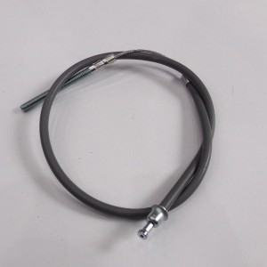 Rear brake bowden cable, 48/64 cm, gray, Jawa 20