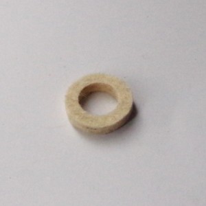 Uszczelnienie pierścienia łożyska koła, filc, 27x16x6, Jawa Babetta