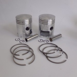 Pistons set 58,50 mm x 16 mm, DUELLS, Jawa 350