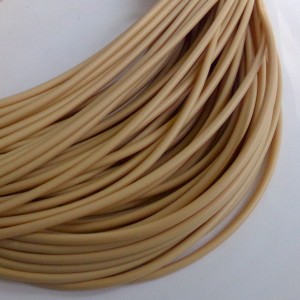 Electric cable sheath, 7 x 6 mm, creamy, Jawa, CZ