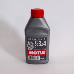 Brzdová kapalina MOTUL DOT 3&4, 500 ml