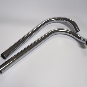 Exhaust pipe, chrome, Jawa 175 Special