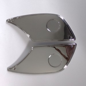 Sidecovers for fuel tank, chrome, original, after renovation, CZ 472, 487