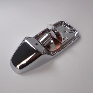 Rear light bulb holder of turn signal light of side covers, chrome, Jawa, CZ