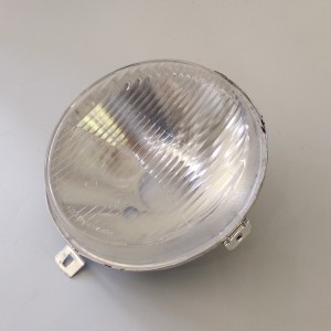 Glass of head lamp with reflector, Jawa 350 Bizon