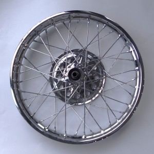 Rear wheel, Jawa 350 OHV