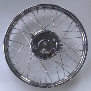 Front wheel, Jawa 250 Duplex Block