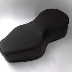 Seat, leatherette, black, Jawa, CZ