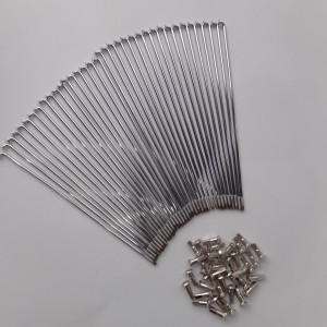 Spokes  set 36 Pcs, back, M3,5, chrome, Jawa Robot