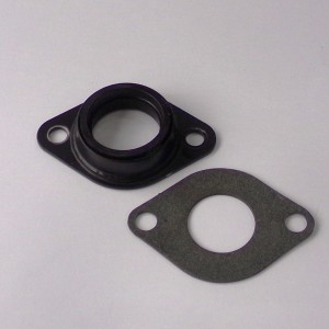 Carburettor connecto with rubber, original, Jawa 638-640