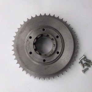 Chainwheel complete 44t, without finishing cover, Jawa Jawa-CZ 351/352